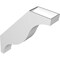 Ekena Millwork 6-in. W x 28-in. D x 32-in. H Funston Architectural Grade PVC Knee Brace BRCP06X28X32FST - alternate 3